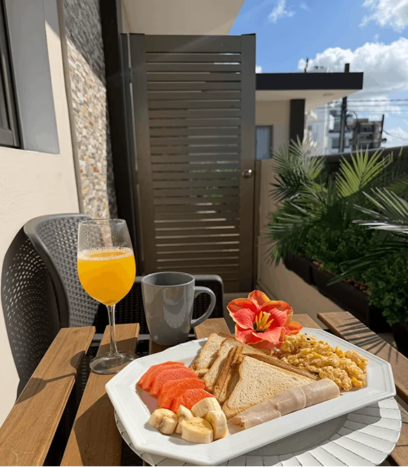 Desayuno en Terraza